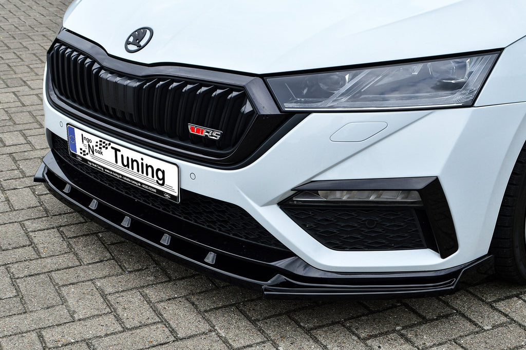 Cup Frontspoilerlippe mit Wings für Skoda Octavia RS NX ab Bj.2020-