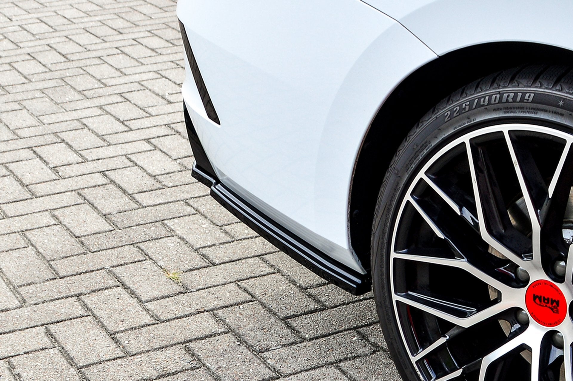 Heckansatz Seitenteile aus ABS für Skoda Octavia RS NX