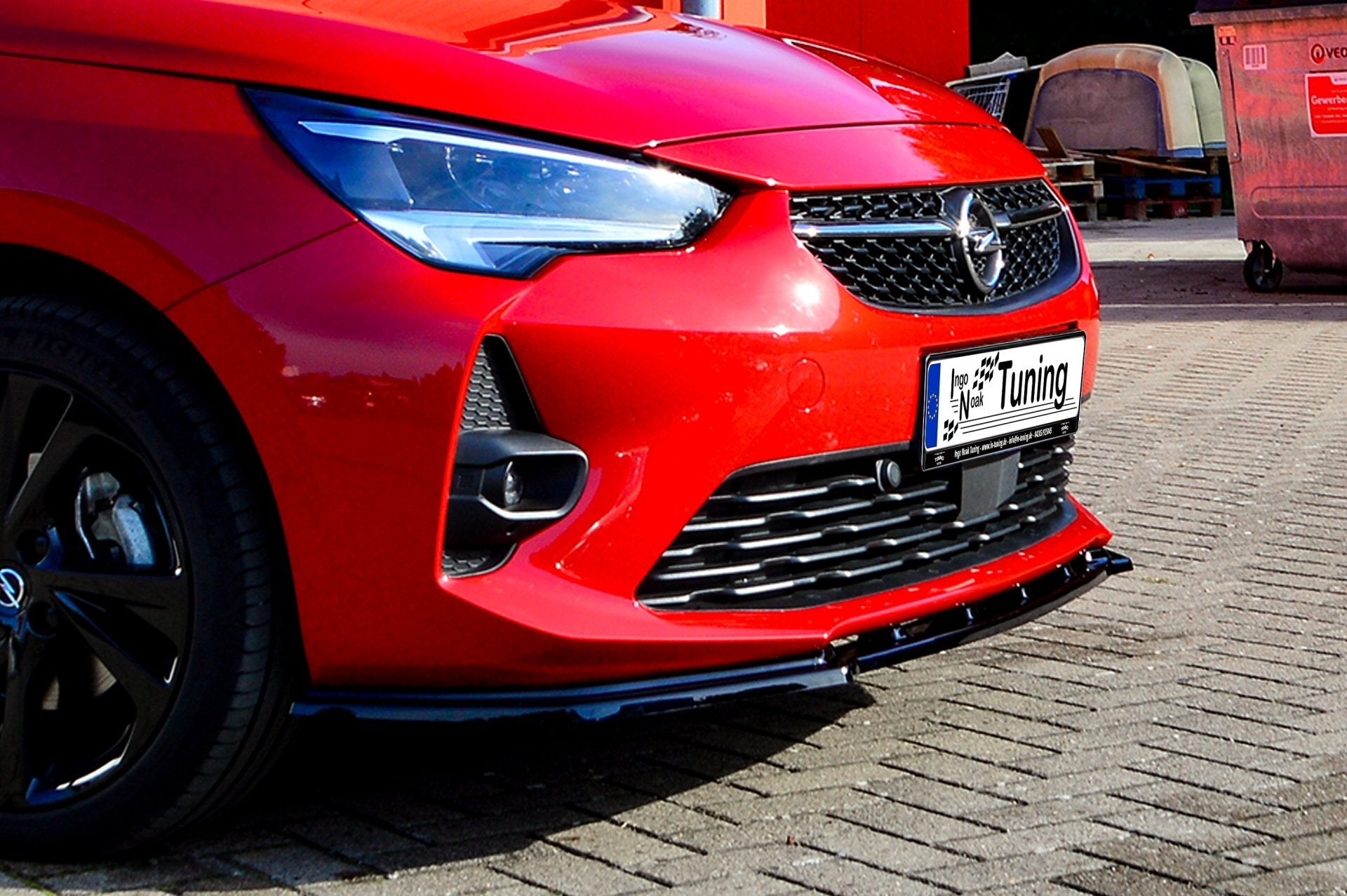 Cup Frontspoilerlippe für Opel Corsa F ab Bj.2019-