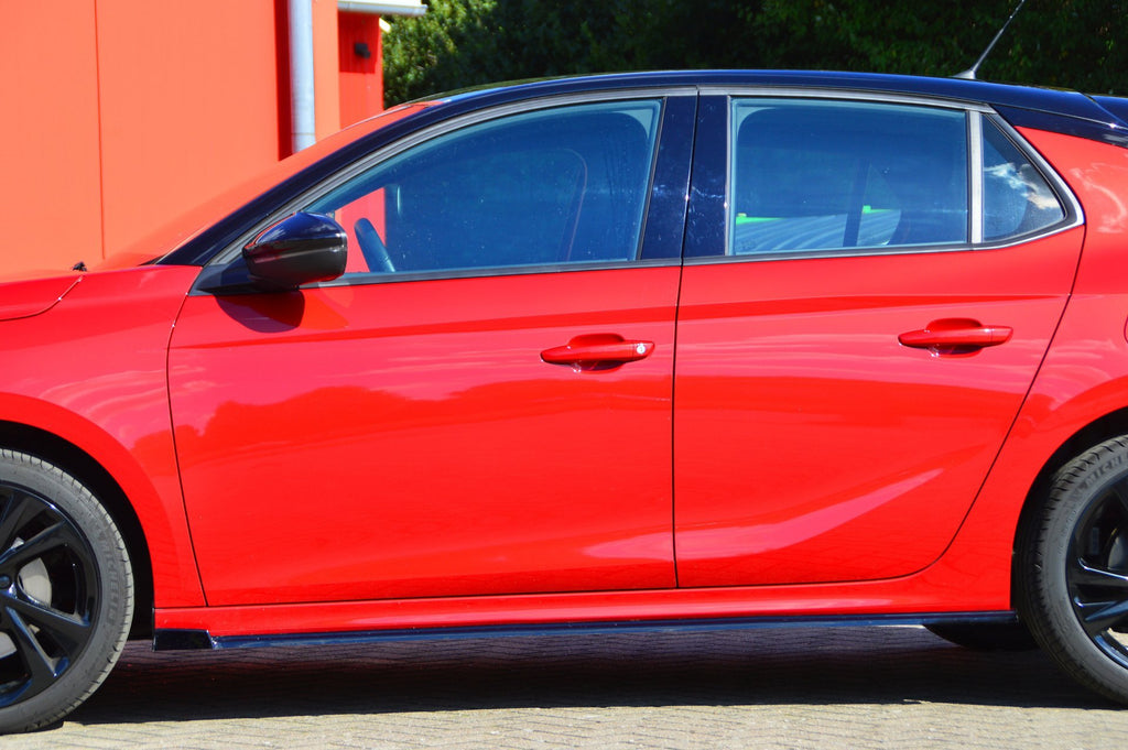 Seitenschweller mit Wing  vorne für Opel Corsa F