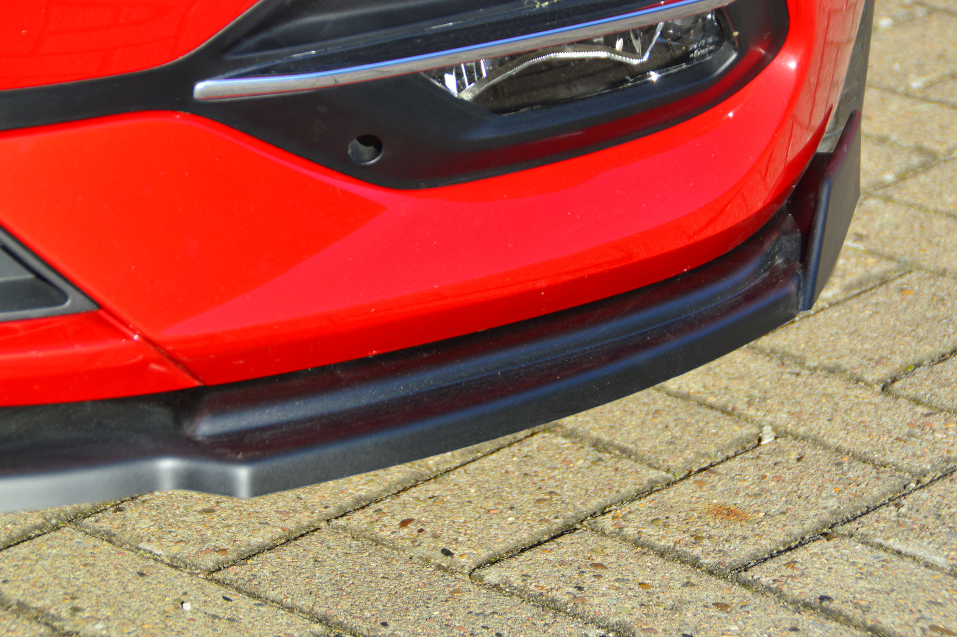 Cup Frontspoilerlippe mit Wing  für Opel Astra K 5 türer + Sportstourer