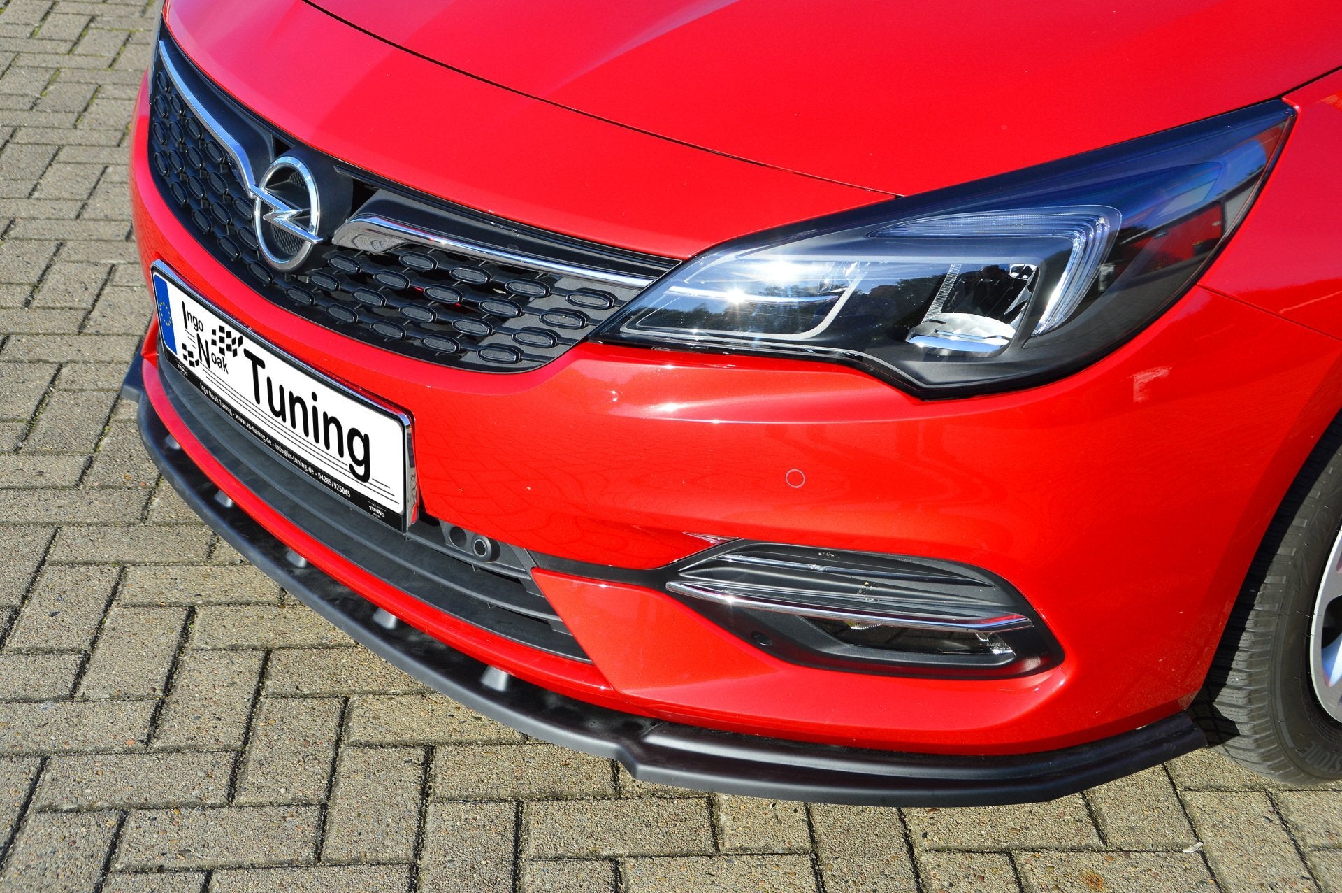 Cup Frontspoilerlippe für Opel Astra K 5 türer + Sportstourer