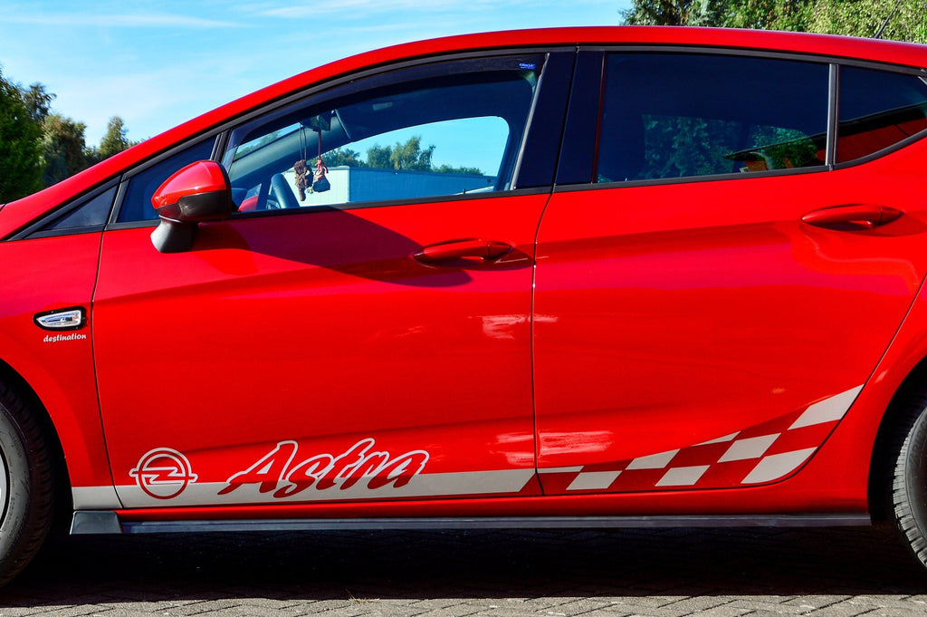 Seitenschweller mit Wing vorne für Opel Astra K