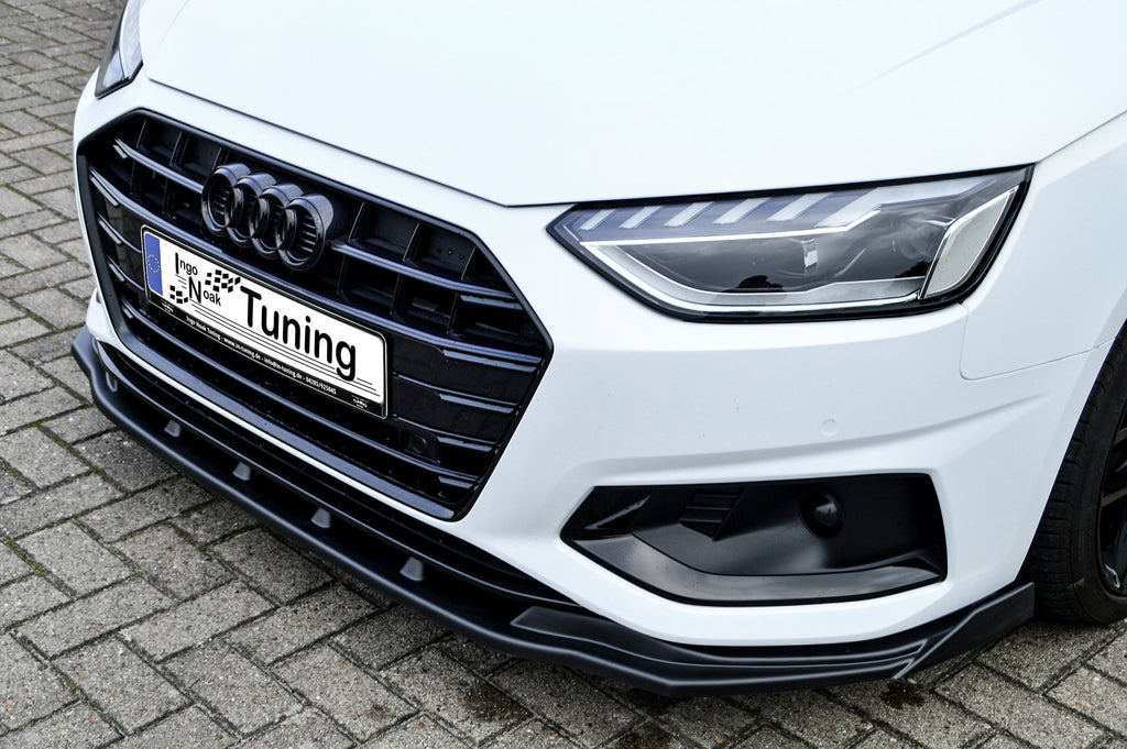Cup Frontspoilerlippe mit Wing für Audi A4 B9 Facelift ab Bj. 2019-