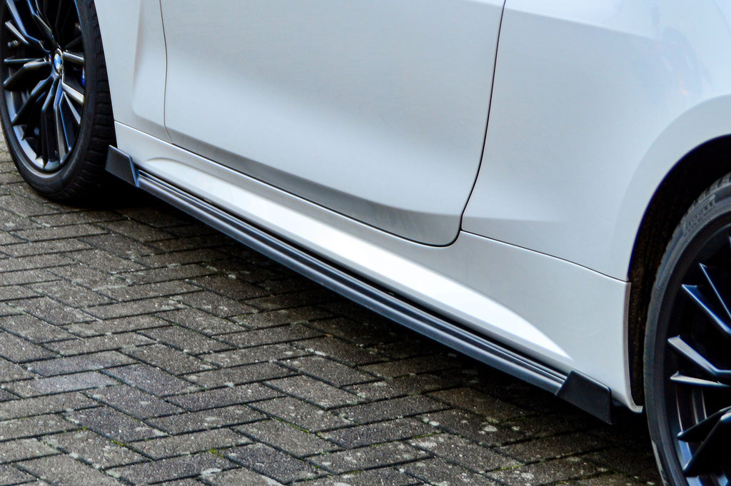 Ingo Noak Tuning CUP Seitenschweller mit Wings vorne und hinten für BMW 4er G22 G23 ohne M-Paket, seitliche Anbauteile