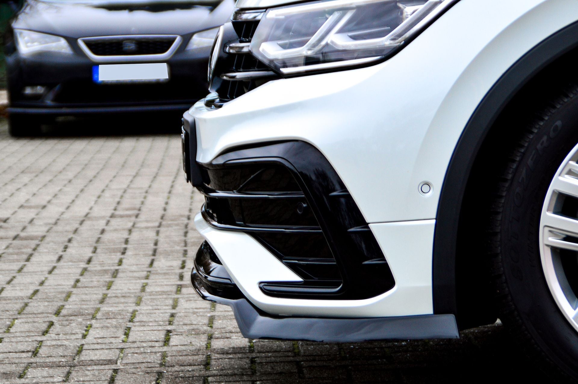 Cuplippe Spoilerschwert aus ABS für VW Tiguan 2 AD1 - Ingo Noak Tuning
