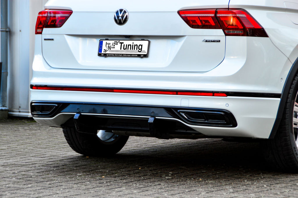 Heckansatz Aufsätze 2.tlg für VW Tiguan 2 AD1 Facelift R-Line - Ingo Noak Tuning