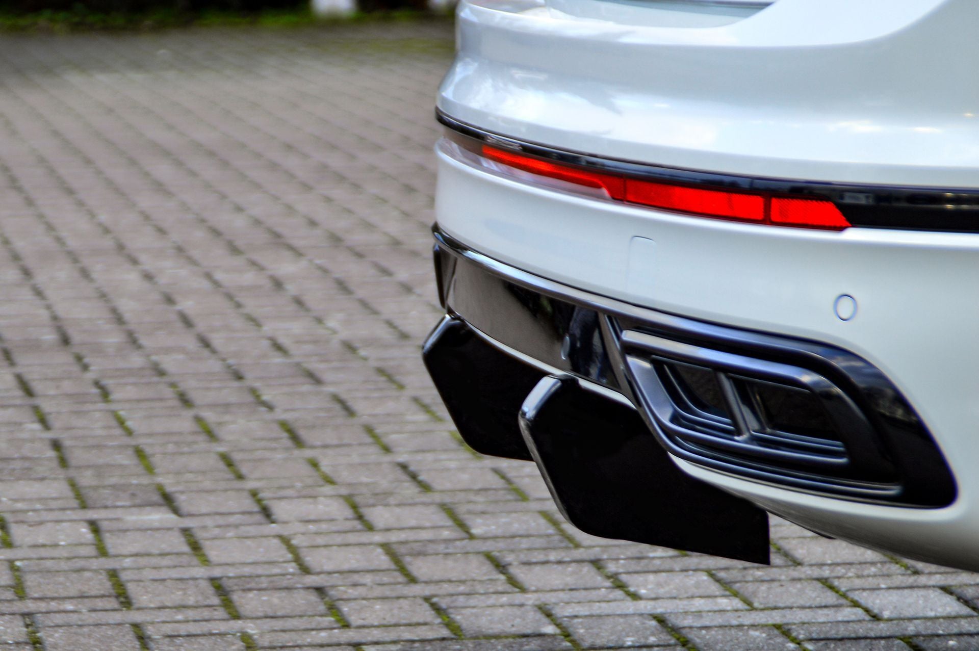 Heckansatz Aufsätze 2.tlg für VW Tiguan 2 AD1 Facelift R-Line - Ingo Noak Tuning