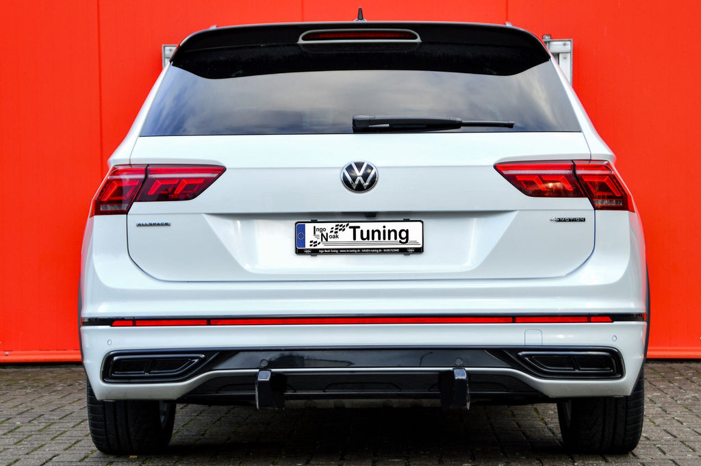 Heckansatz Aufsätze 2.tlg für VW Tiguan 2 AD1 Facelift R-Line - Ingo Noak Tuning