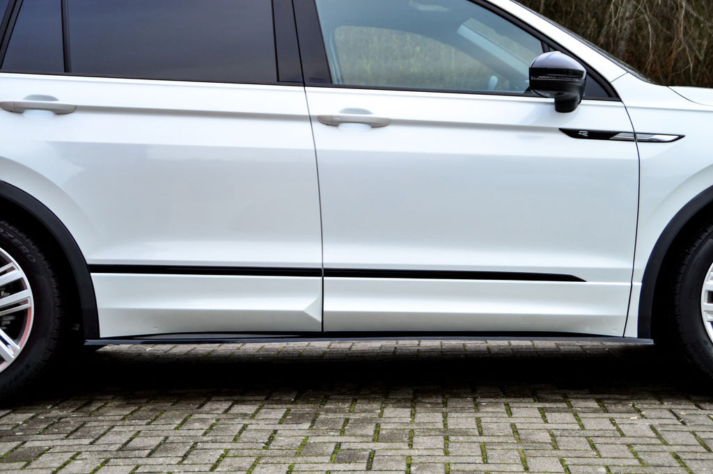 Cup Seitenschweller Satz aus ABS für VW Tiguan 2 AD1 Allspace - Ingo Noak Tuning