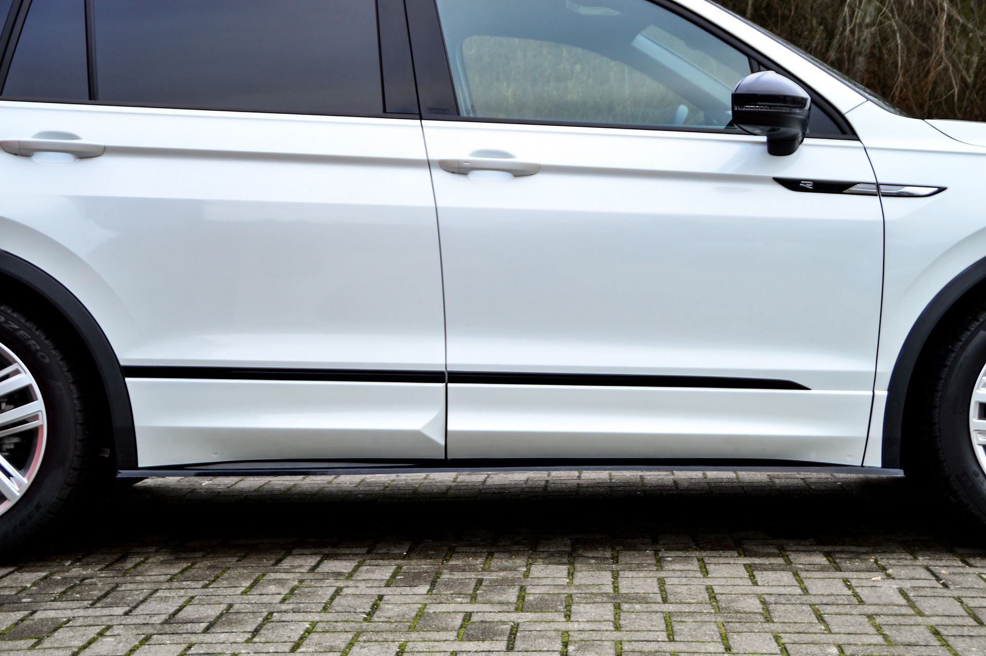 Cup Seitenschweller Satz aus ABS für VW Tiguan 2 AD1 Allspace - Ingo Noak Tuning