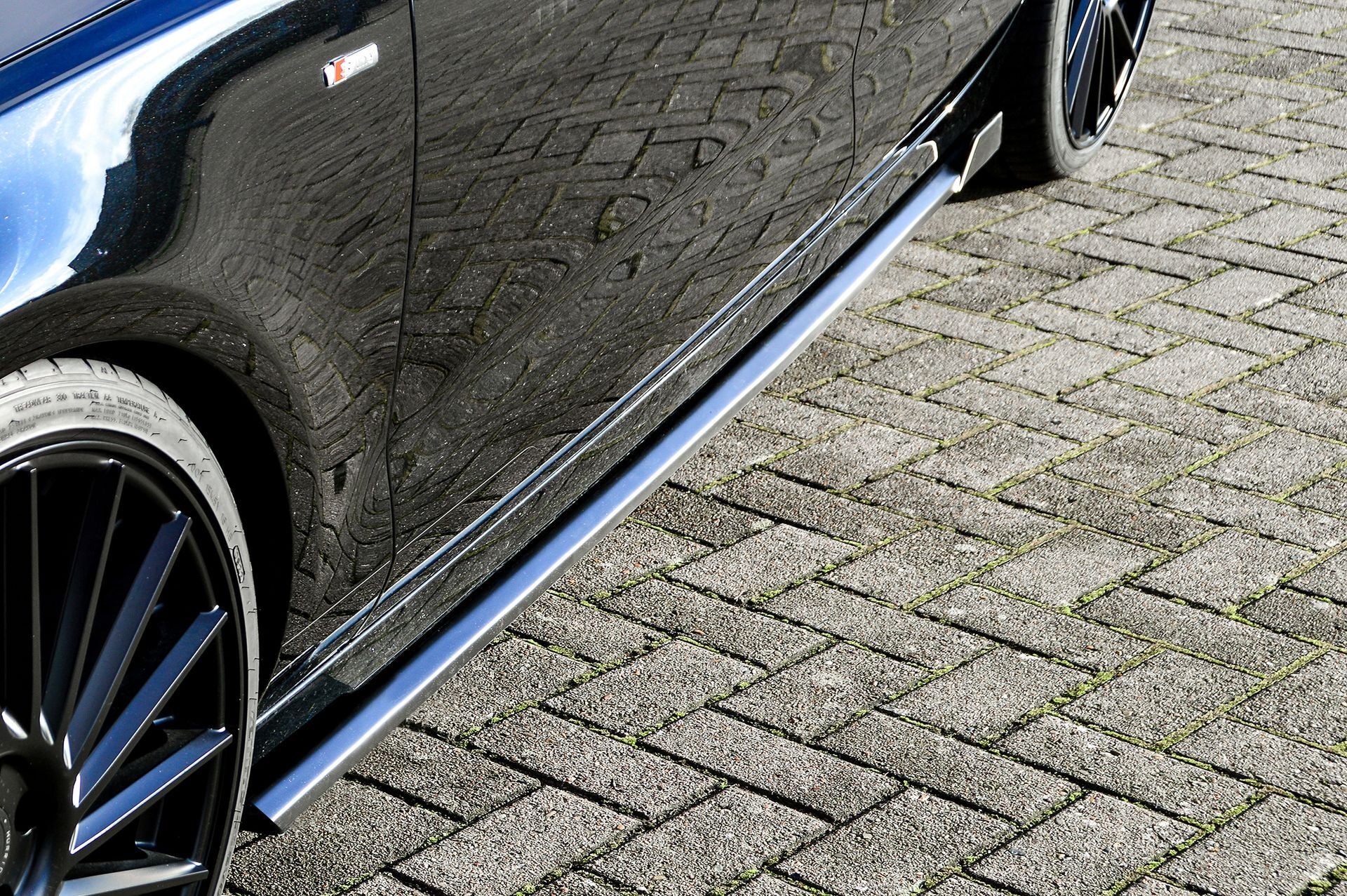 CUP Seitenschweller mit Wing hinten für Audi A7 C7 4G Facelift