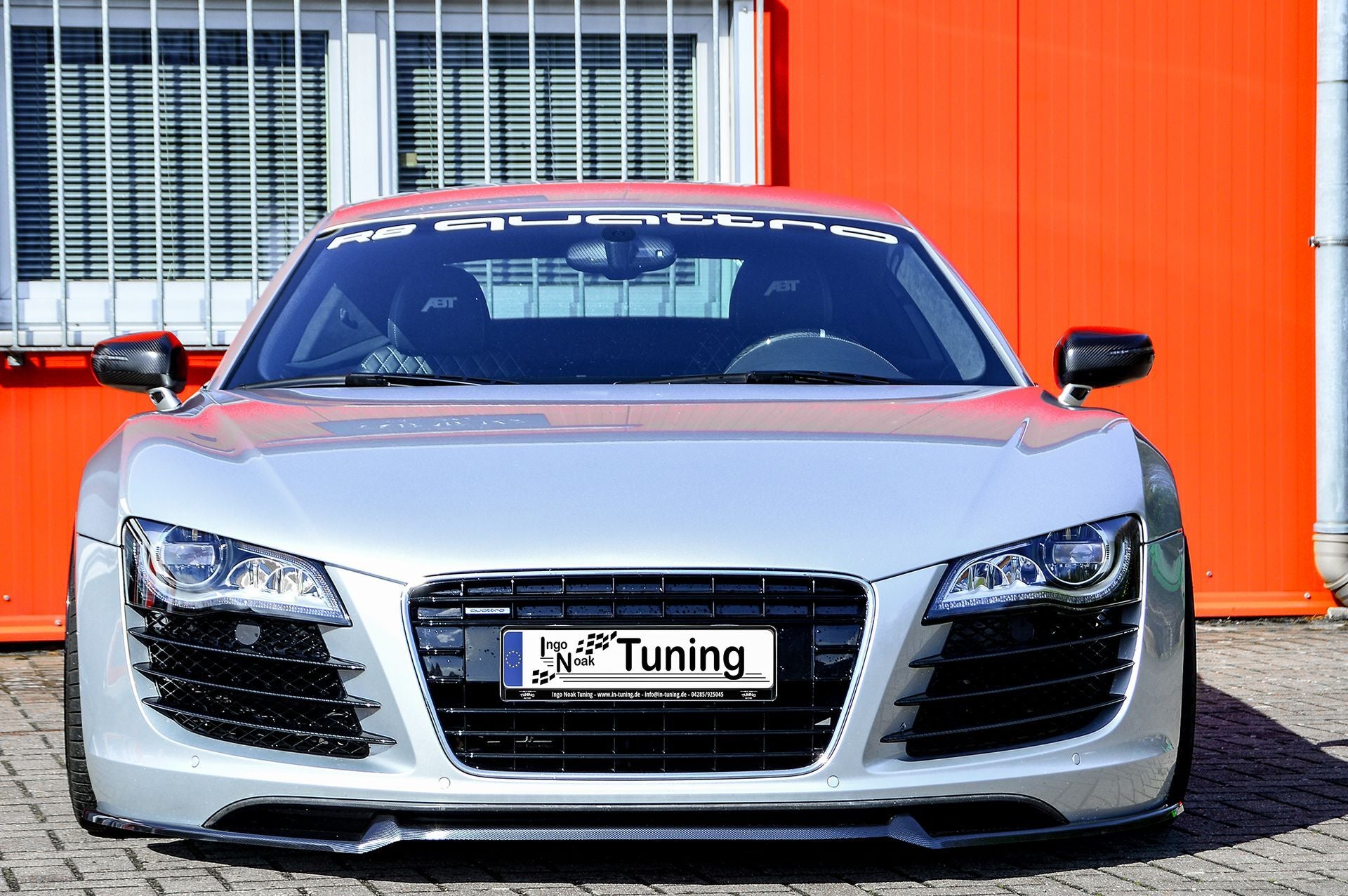 CUP Frontspoilerlippe Version 2 für Audi R8 42 Bj. 2006-2015