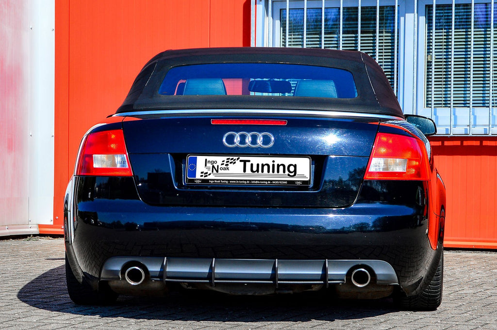 Gesfräster Heckansatz für Audi A4 8H B6 Cabrio