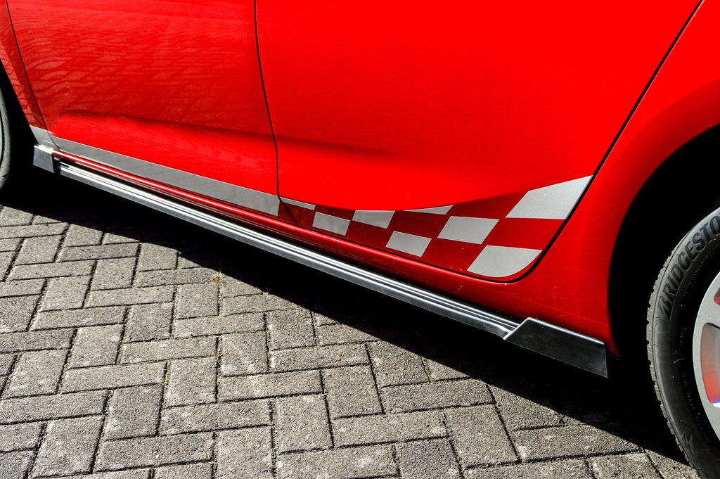 Seitenschweller mit Wings für Hyundai i30 N-Line ab 2021, Ingo Noak Tuning, aerodynamisches Auto-Accessoire