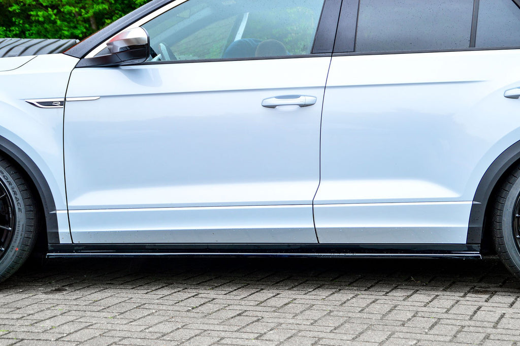 Cup Seitenschweller Satz aus ABS für VW T-ROC R - Ingo Noak Tuning