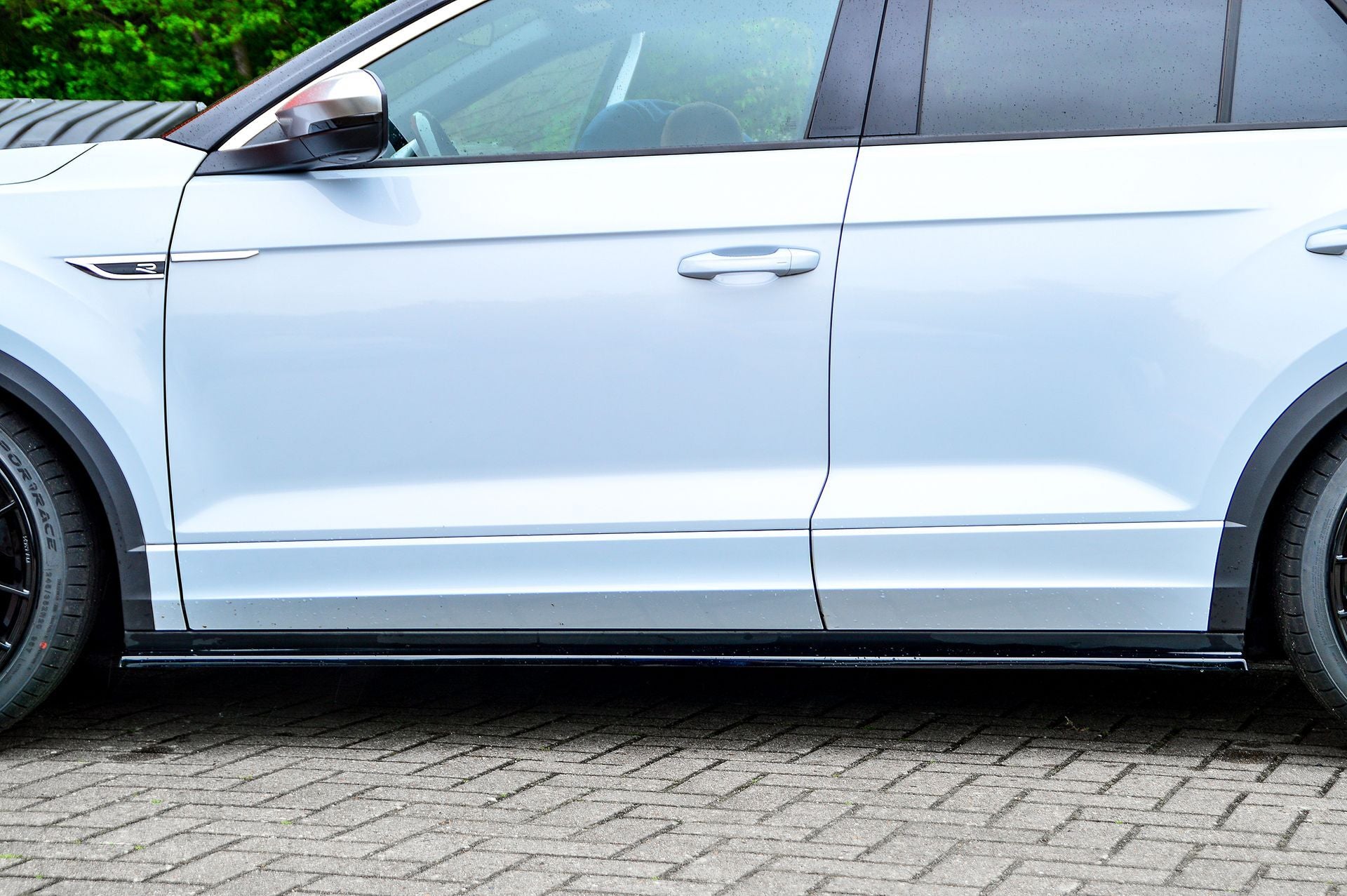 Cup Seitenschweller Satz aus ABS für VW T-ROC R - Ingo Noak Tuning