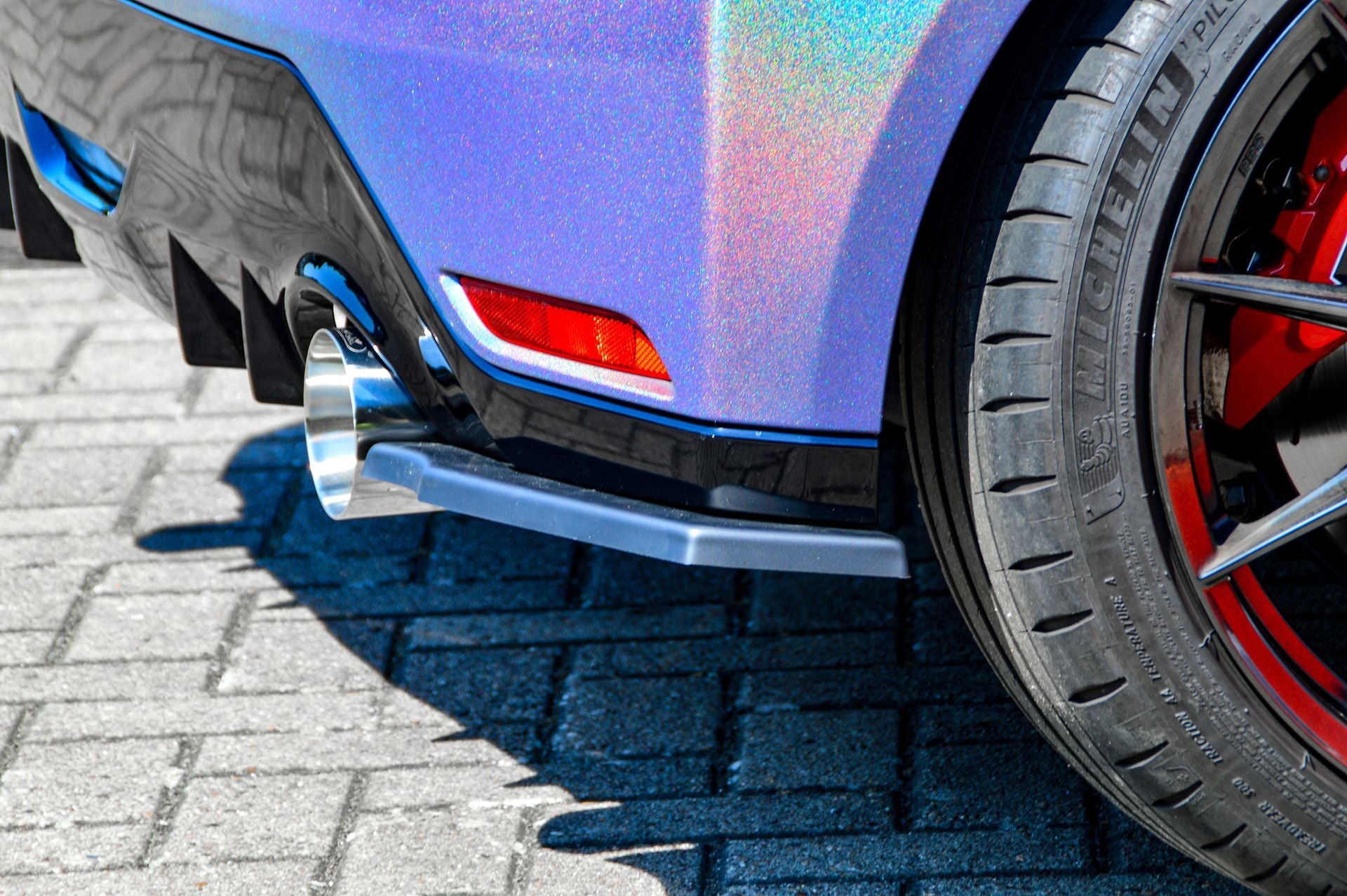 Heckansatz Seitenteile für Toyota Yaris GR