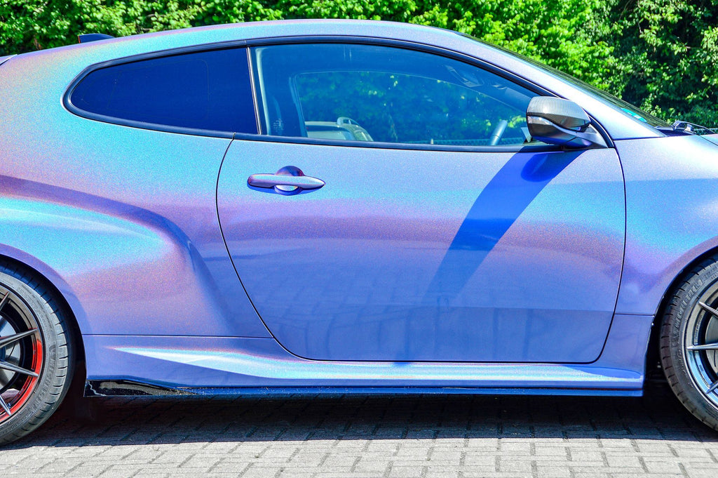 Seitenschweller mit Wings hinten für Toyota Yaris GR