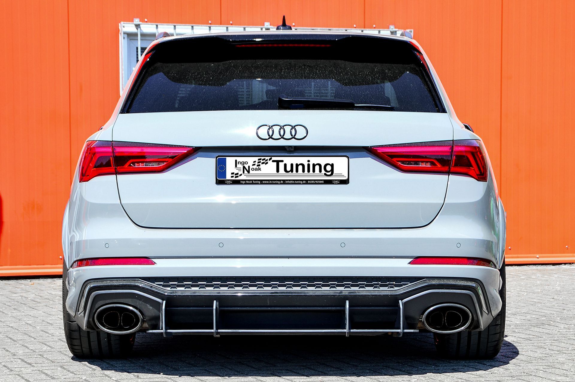Gefräster Heckansatz für Audi RSQ3 FN