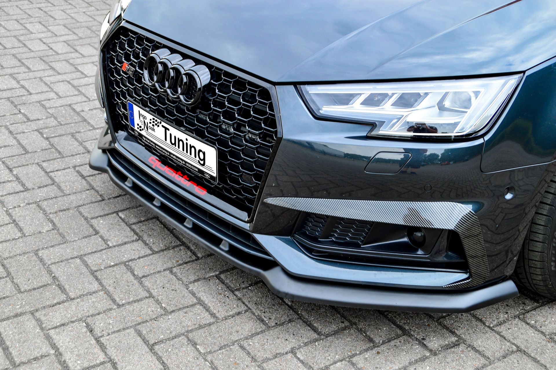 Cup Frontspoilerlippe V2 für Audi A4 S-Line + S4 B9