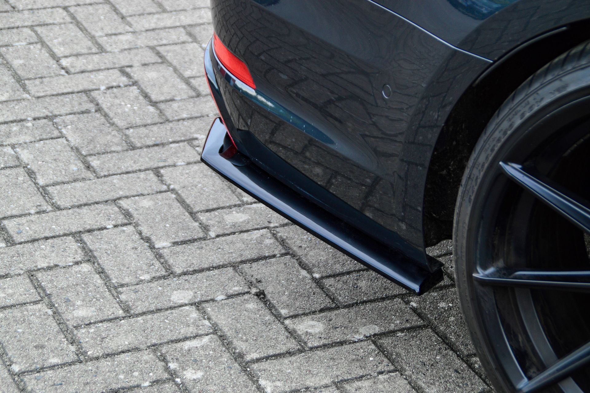 Heckansatz Seitenteile V2 für Audi S4 B9 2015-2019 von Ingo Noak Tuning, seitliche Heckstoßstangenverkleidung, Autoszubehör