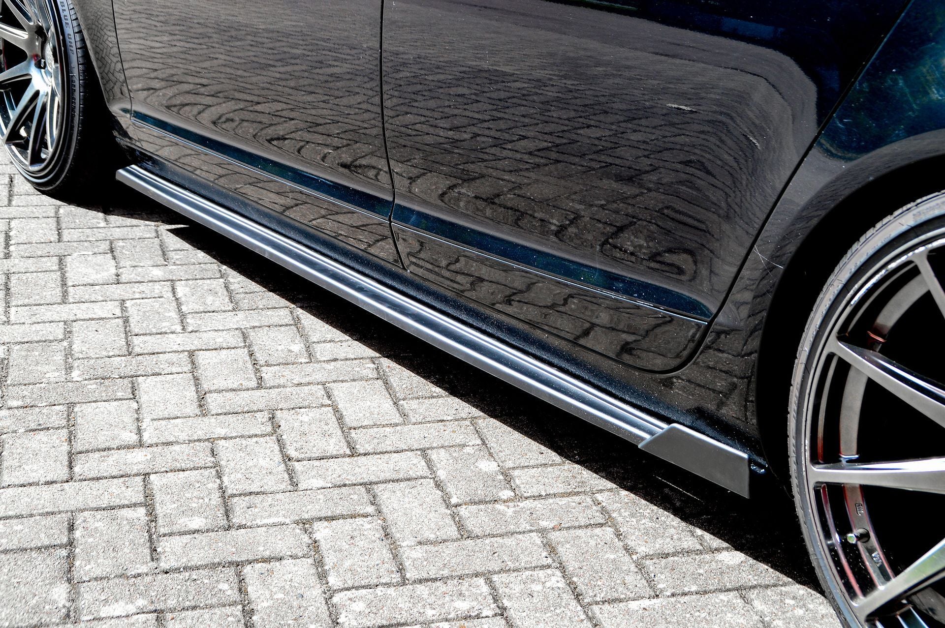 CUP Seitenschweller mit Wings hinten für Audi A6 4F + S-Line