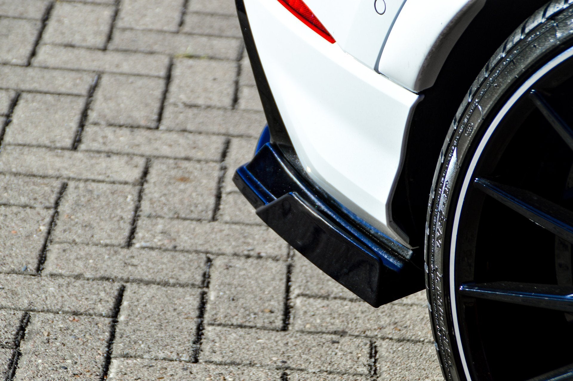 Heckansatz Seitenteilemit Wings für Audi Q3 mit S-Line F3