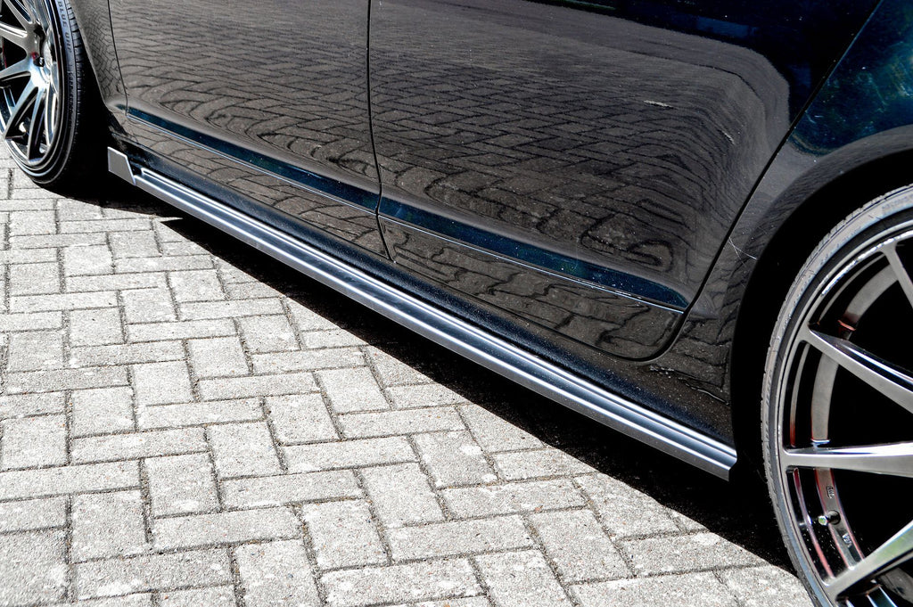 CUP Seitenschweller mit Wings vorne für Audi A6 4F + S-Line