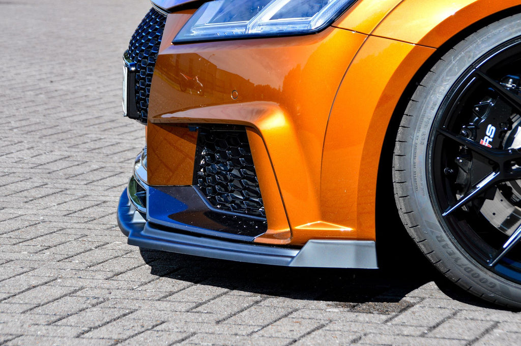 Spoilerschwert Frontspoiler Cuplippe mit Wing aus ABS für Audi TTRS 8S