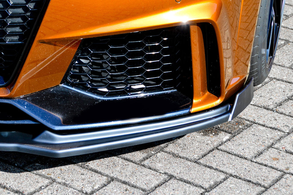 Spoilerschwert Frontspoiler Cuplippe mit Wing aus ABS für Audi TTRS 8S