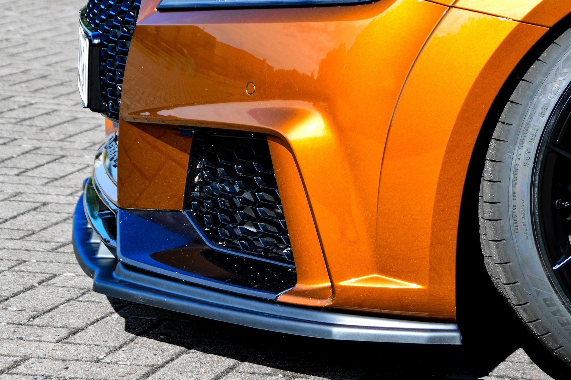 Spoilerschwert Frontspoiler Cuplippe aus ABS für Audi TTRS 8S