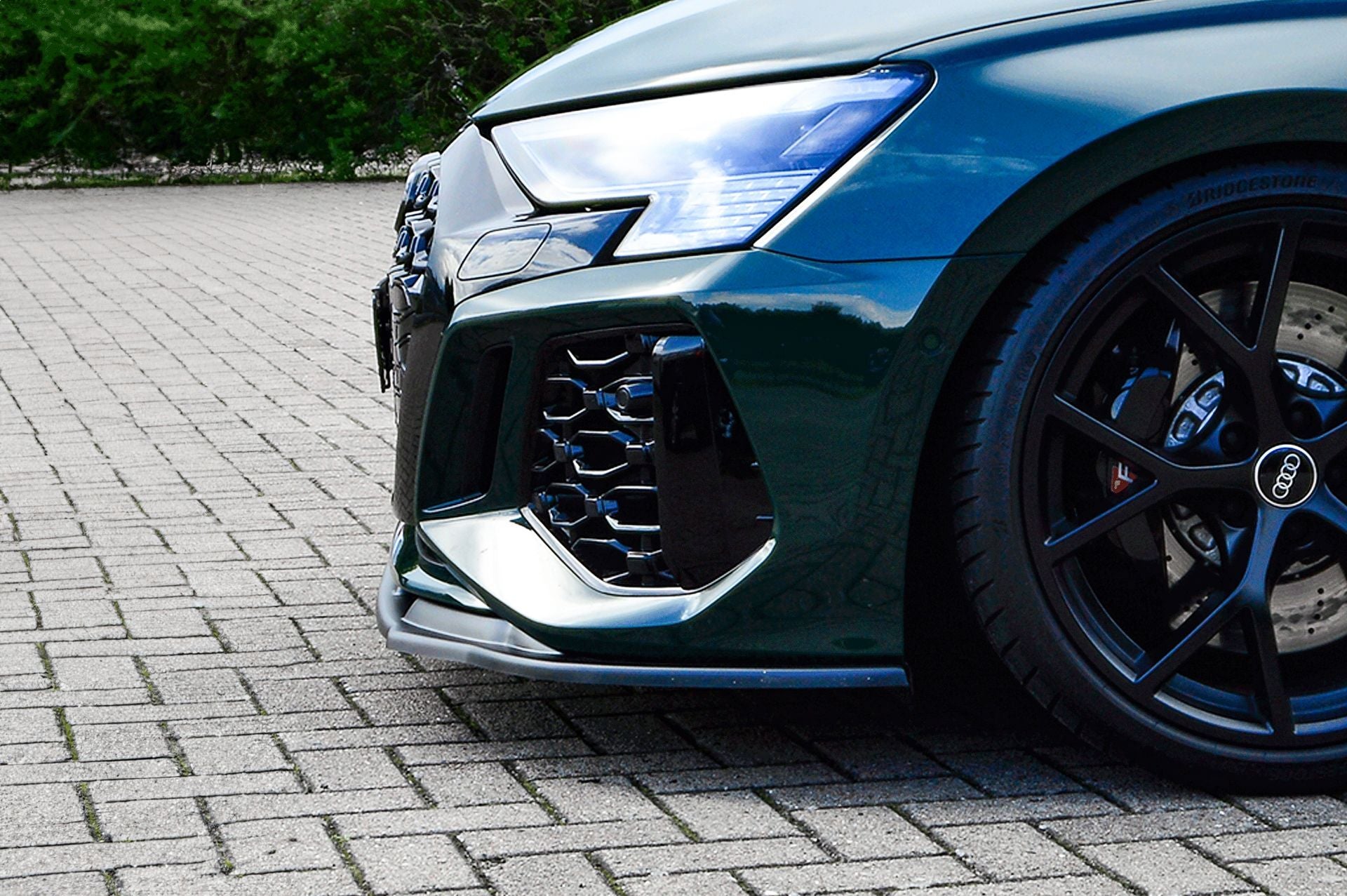 Frontspoilerlippe für Audi RS3 8Y Ingo Noak Tuning, sportliche Optik, aus Kunststoff, passend für Modelle ab 2020