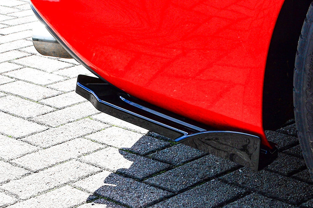 Heckansatz Seitenteile mit Wings für Audi S4 B8