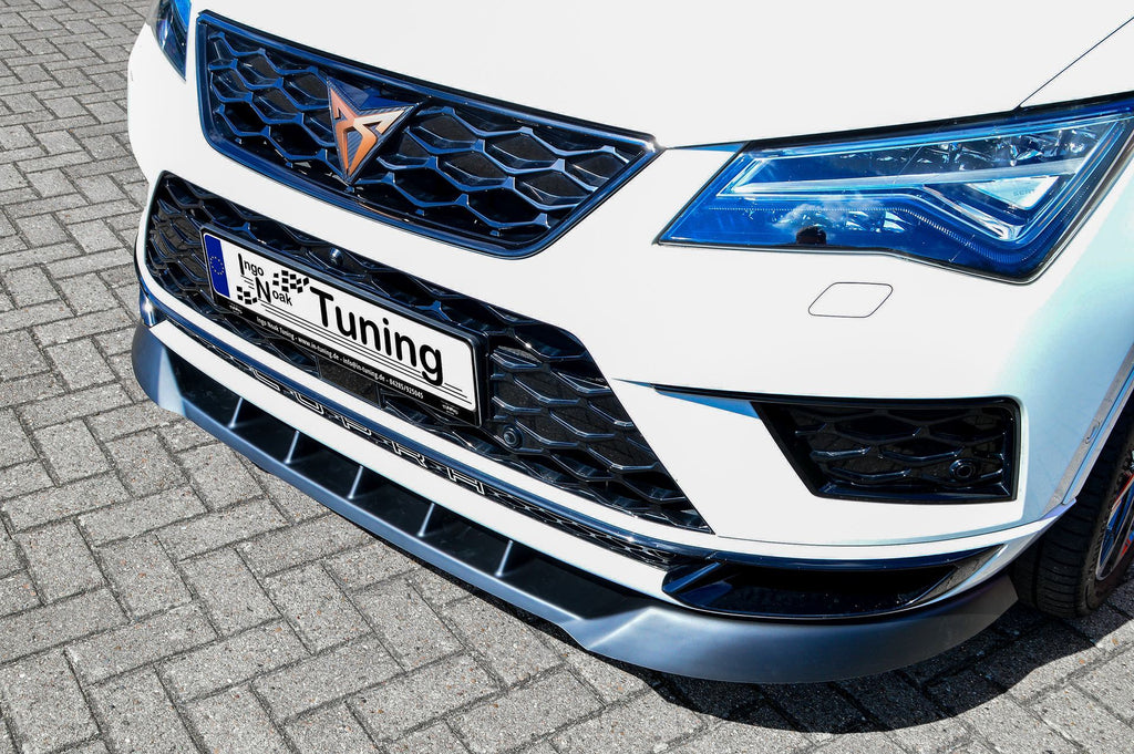 Frontspoilerlippe für Cupra Ateca 5FP, Ingo Noak Tuning, Fahrzeugfront, sportliches Design, für Bj. 2018-2020