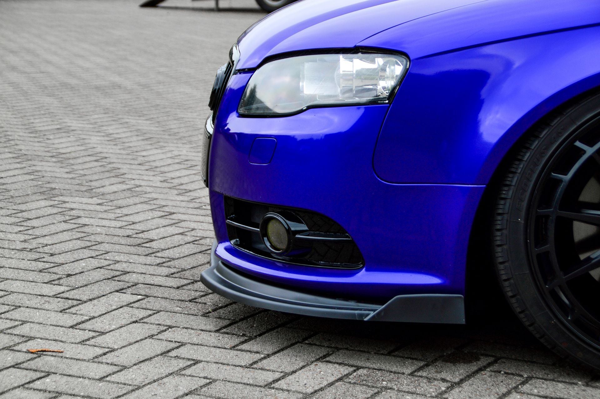 CUP Frontspoilerlippe mit Wings für Audi A4+S4 B7 Avant S-Line