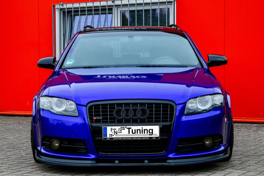 CUP Frontspoilerlippe mit Wings für Audi A4+S4 B7 Avant S-Line