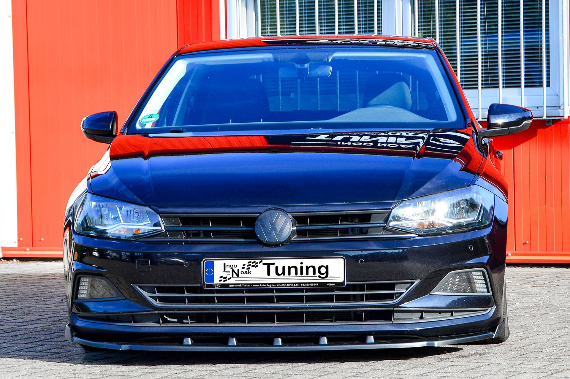 Spoilerschwert Cuplippe V2 mit Wings für VW Polo 6 2G