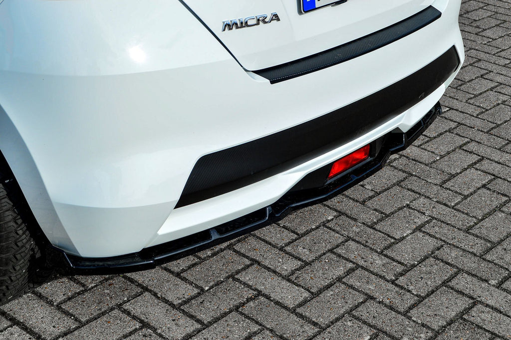 Heckspoilerlippe Cuplippe mit Wings für Nissan Micra 5 K14