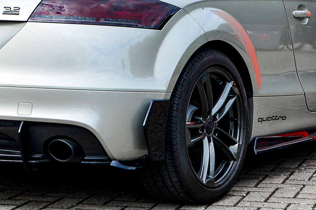 Hintere Seiten Flaps Flicks Satz aus ABS Kunststoff für Audi TT 8J