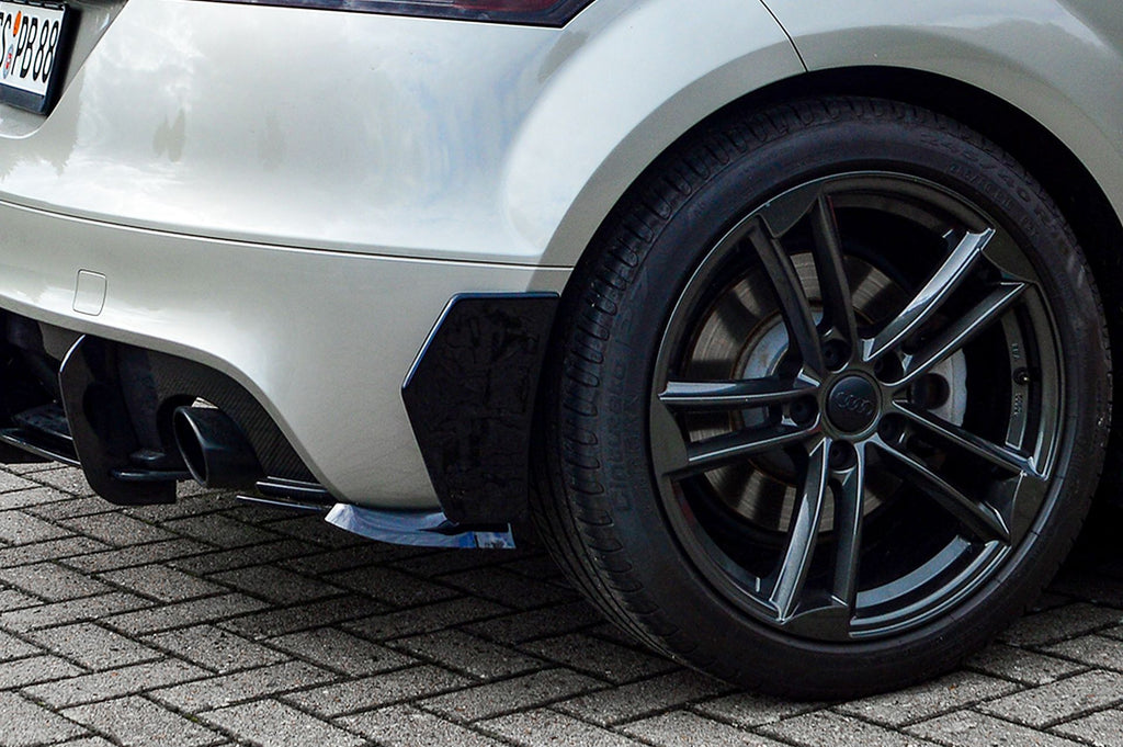 Hintere Seiten Flaps Flicks Satz aus ABS Kunststoff für Audi TT 8J