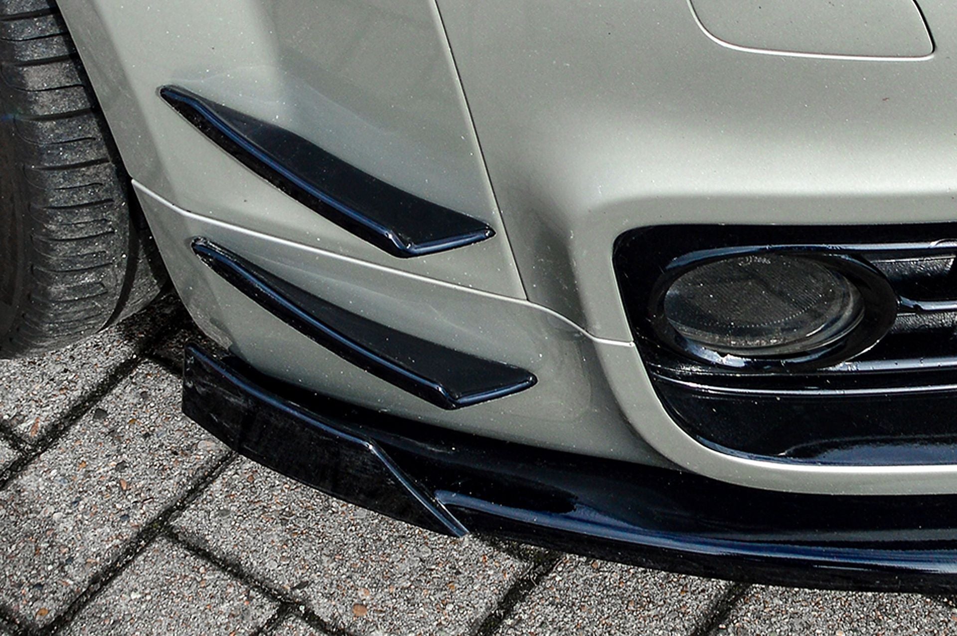 4.tlg. Spoilerflaps aus ABS für Audi TT 8J mit S-Line