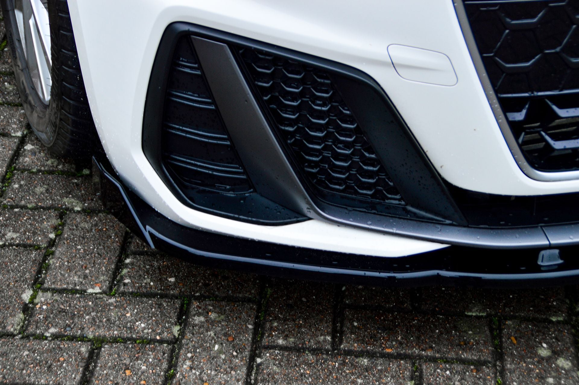 Cup Frontspoilerlippe mit Wings für Audi A1 GB Sportback S-Line - Ingo Noak Tuning