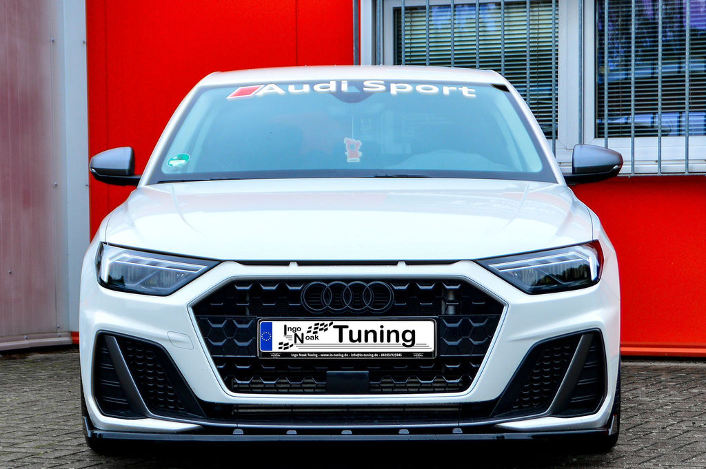 Cup Frontspoilerlippe mit Wings für Audi A1 GB Sportback S-Line - Ingo Noak Tuning