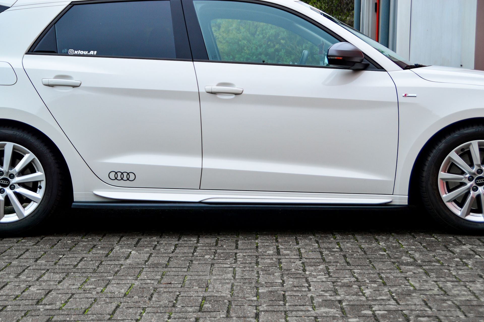 CUP Seitenschweller aus ABS für Audi A1 GB Sportback S-Line ab Bj.2018- - Ingo Noak Tuning