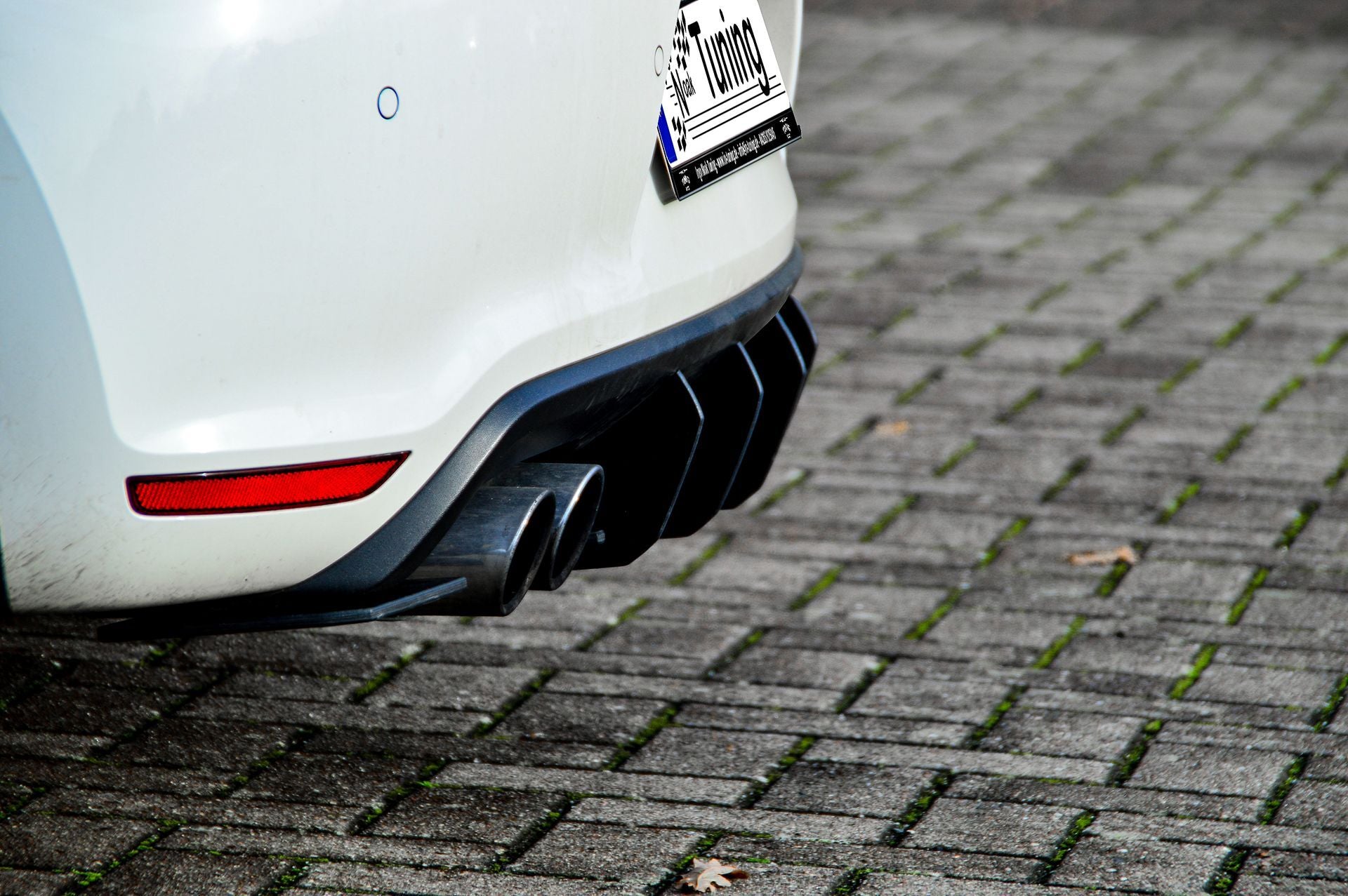 Gefräster Heckansatz für VW Polo GTI 6R