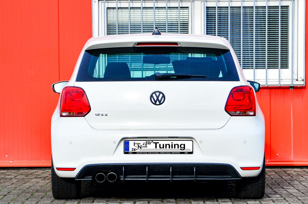 Gefräster Heckansatz für VW Polo GTI 6R von Ingo Noak Tuning, robust und passgenau für sportlichen Look