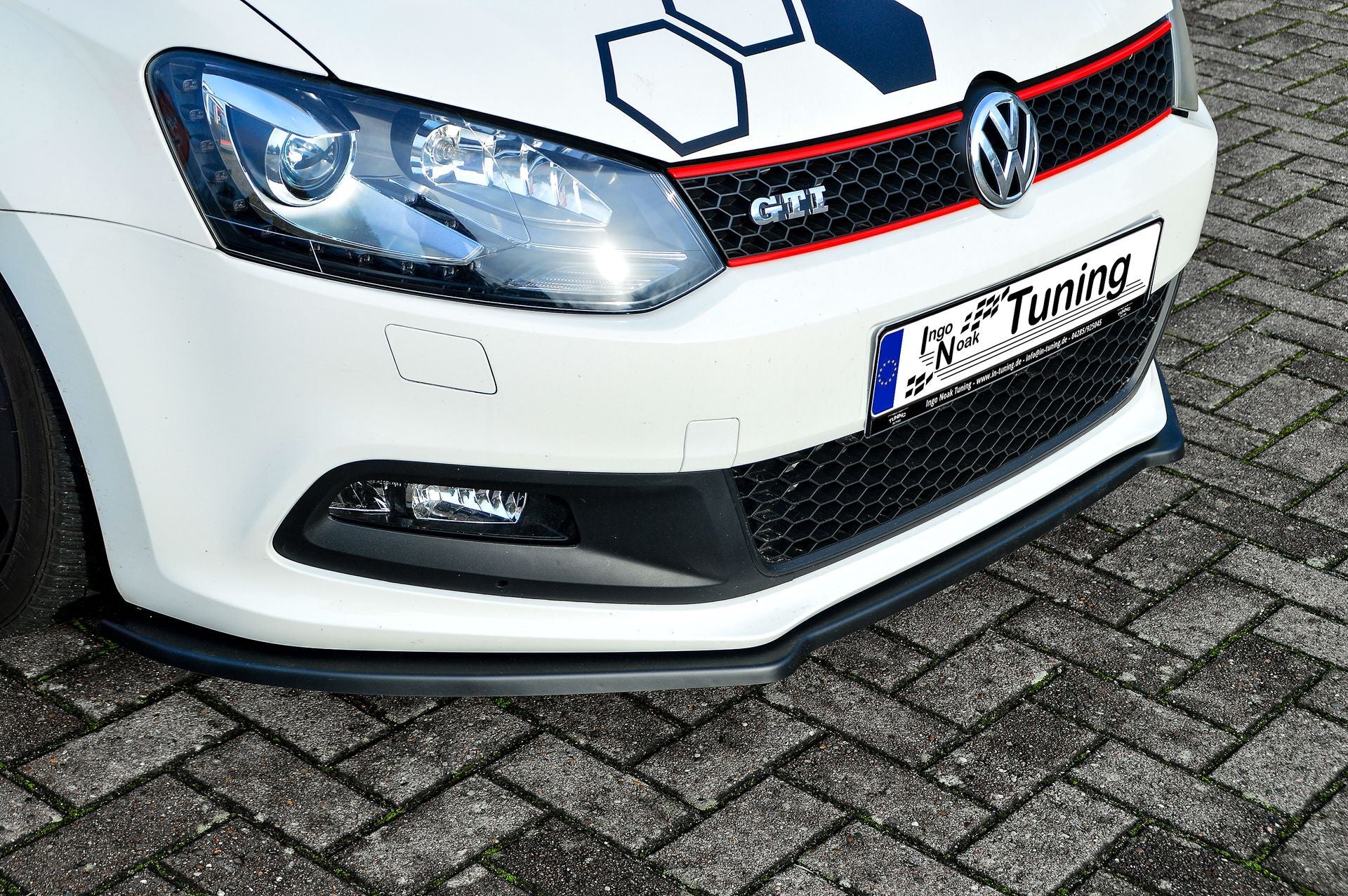 Spoilerschwert Frontspoilerlippe Cuplippe für VW Polo 6R GTI