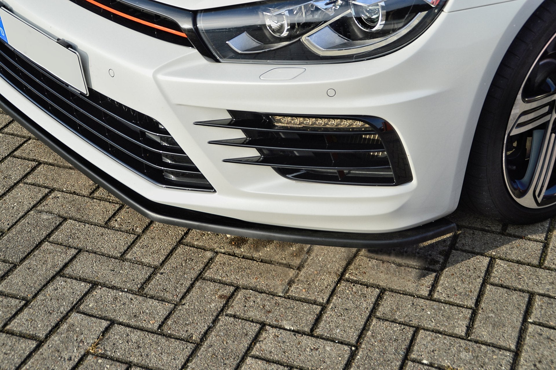 Cup Frontspoilerlippe für VW Scirocco R Facelift