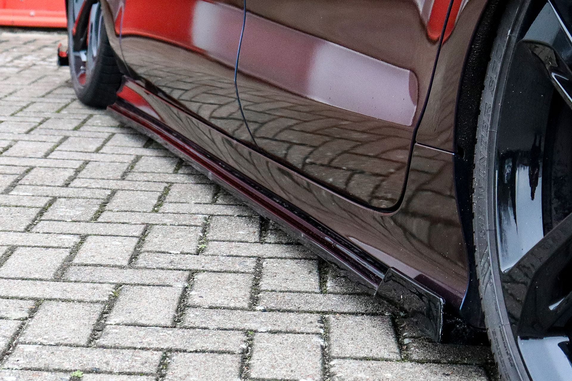 CUP Seitenschweller mit Wings hinten für Audi A7 S-Line + S7 C7 4G